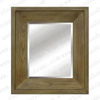 Wooden Framed Mirror in burlywood Finish